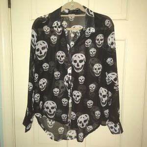 Skull Blouse